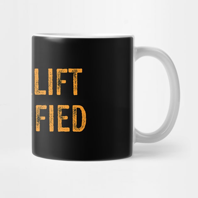 Forklift Certified by Scott Richards